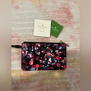 Kate Spade gem pattern wristlet